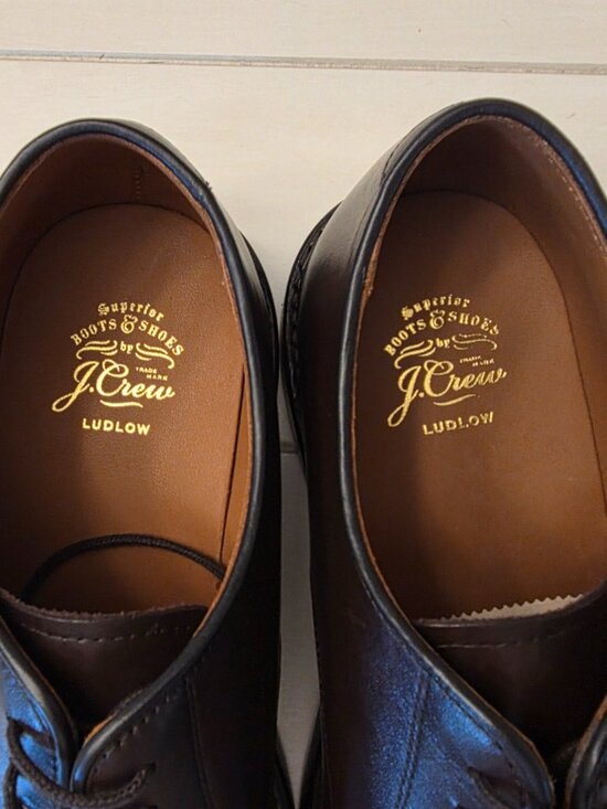 J. Crew Brown Leather Ludlow Derby - Size 10 US main image 8